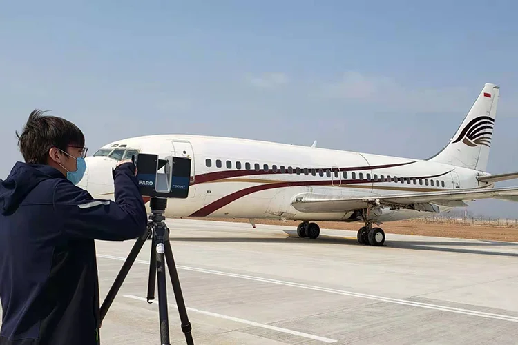 机翼细节扫描数据采集